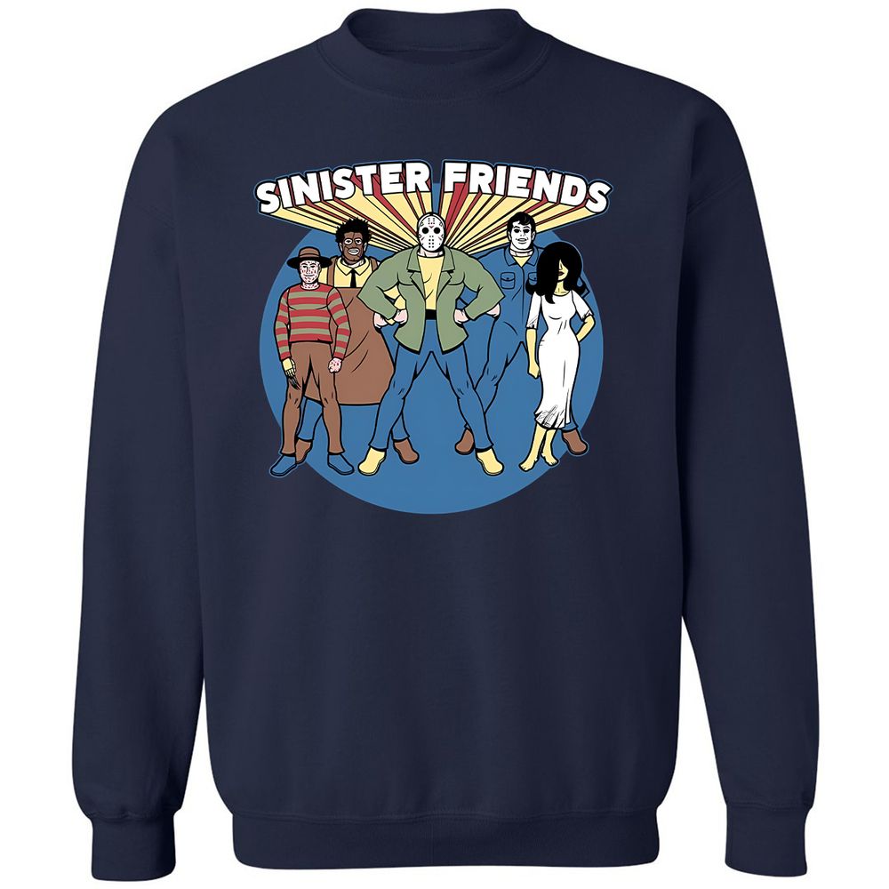 Classic Unisex Sweatshirt - NMF8Z5UX - Navy - 2