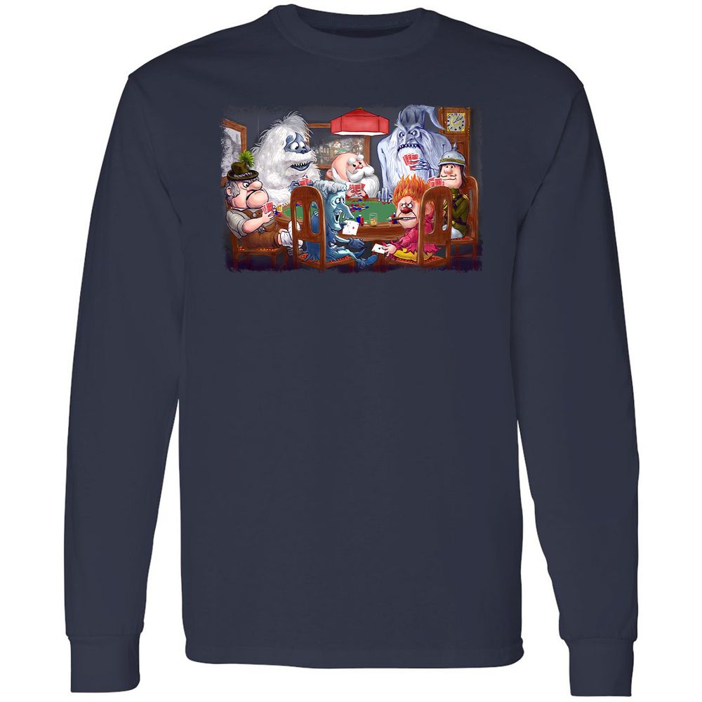 Long Sleeve T-Shirt - M5FVMF97 - Navy - 2