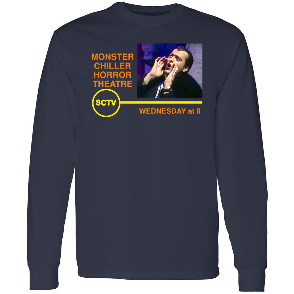 Long Sleeve T-Shirt - GKD1P79F - Navy - 2