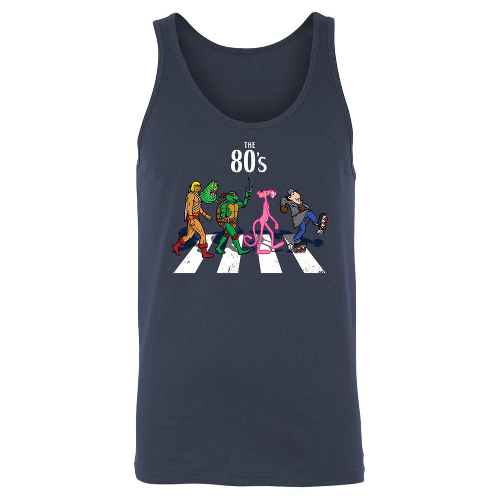 Unisex Jersey Tank - LQHZMZ8J - Navy - 2
