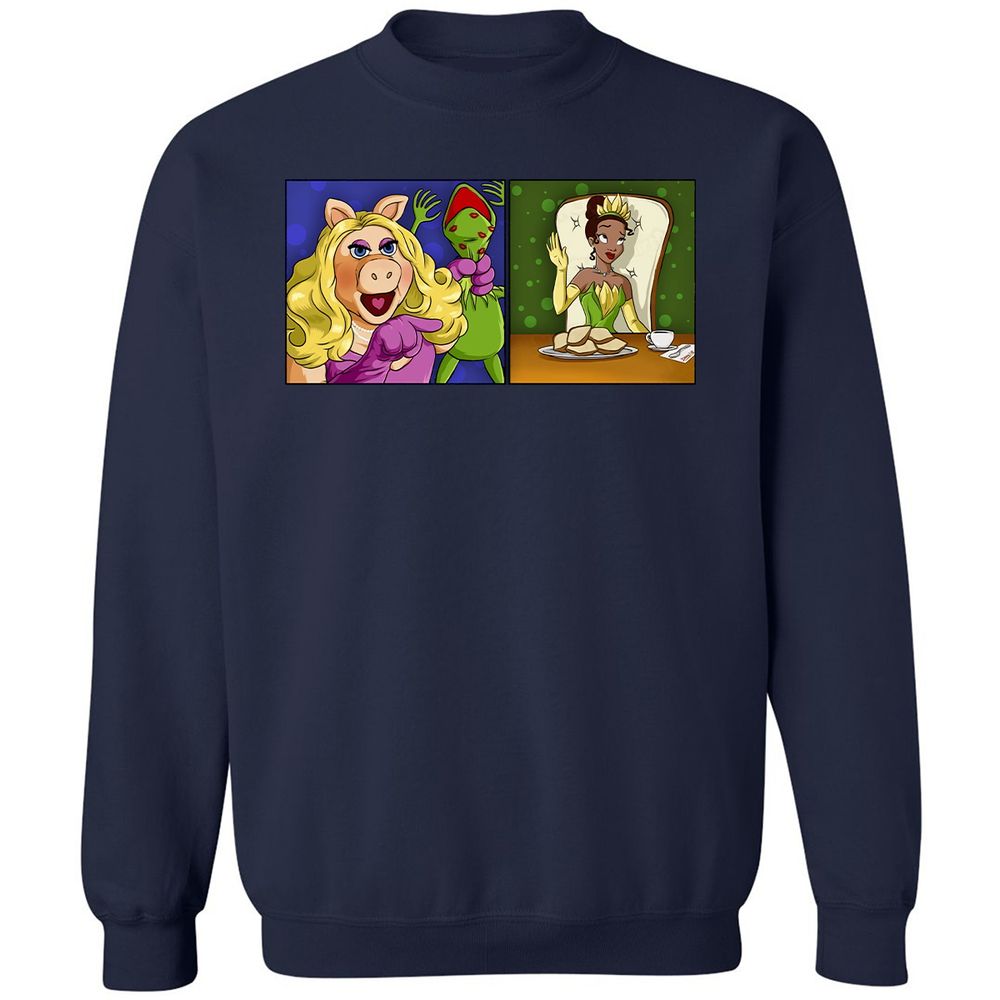 Classic Unisex Sweatshirt - E64HRR5K - Navy - 2