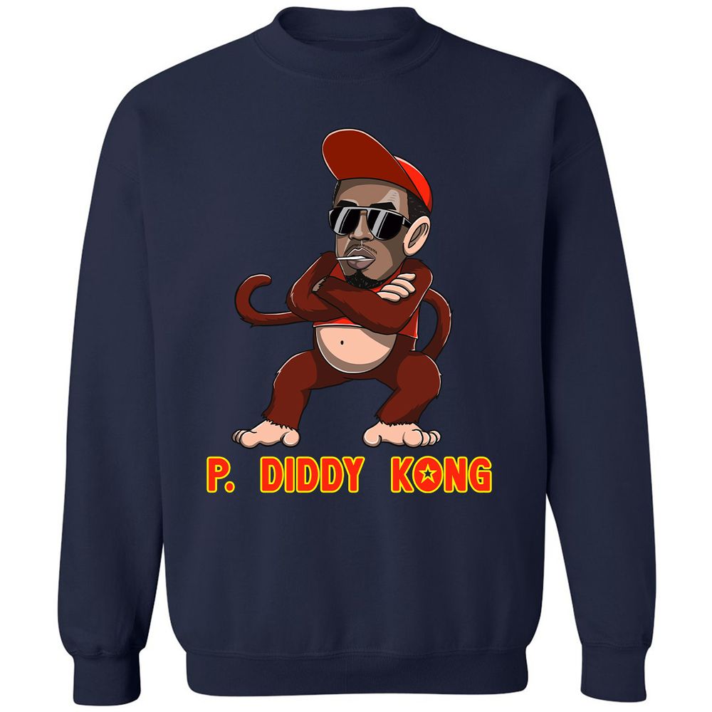 Classic Unisex Sweatshirt - 2ZX728J8 - Navy - 2
