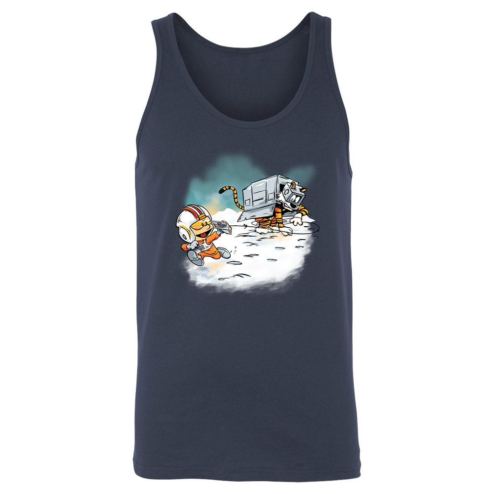 Unisex Jersey Tank - LM3P6QNG - Navy - 2