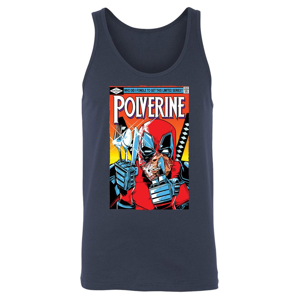 Unisex Jersey Tank - T3NXCVT9 - Navy - 2