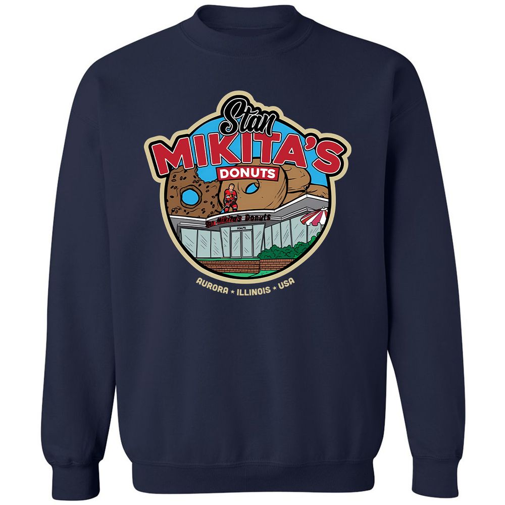 Classic Unisex Sweatshirt - 1ZK6C7VB - Navy - 2