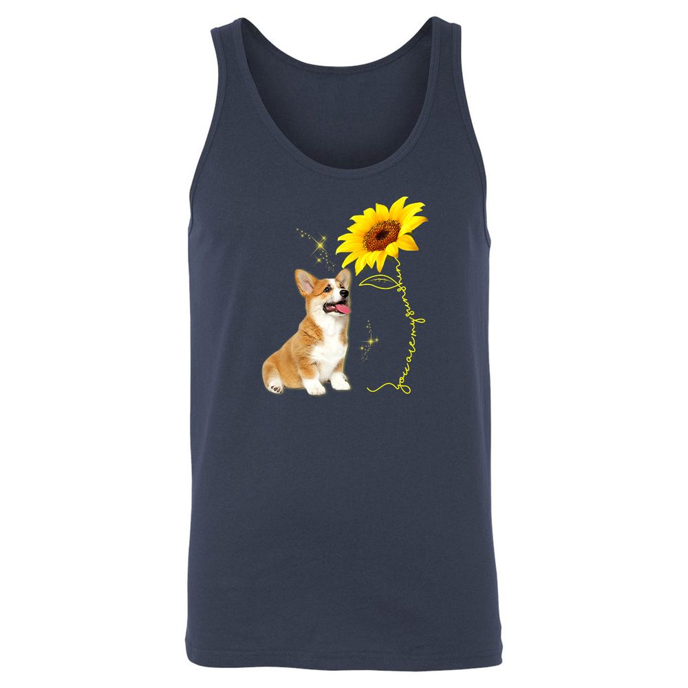 Unisex Jersey Tank - 38JBHUXK - Navy - 2