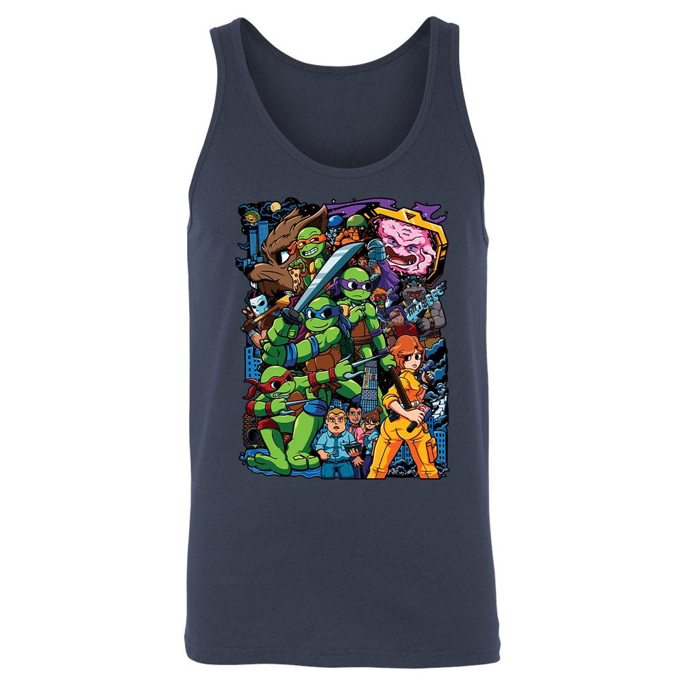 Unisex Jersey Tank - YRBN5M1D - Navy - 2