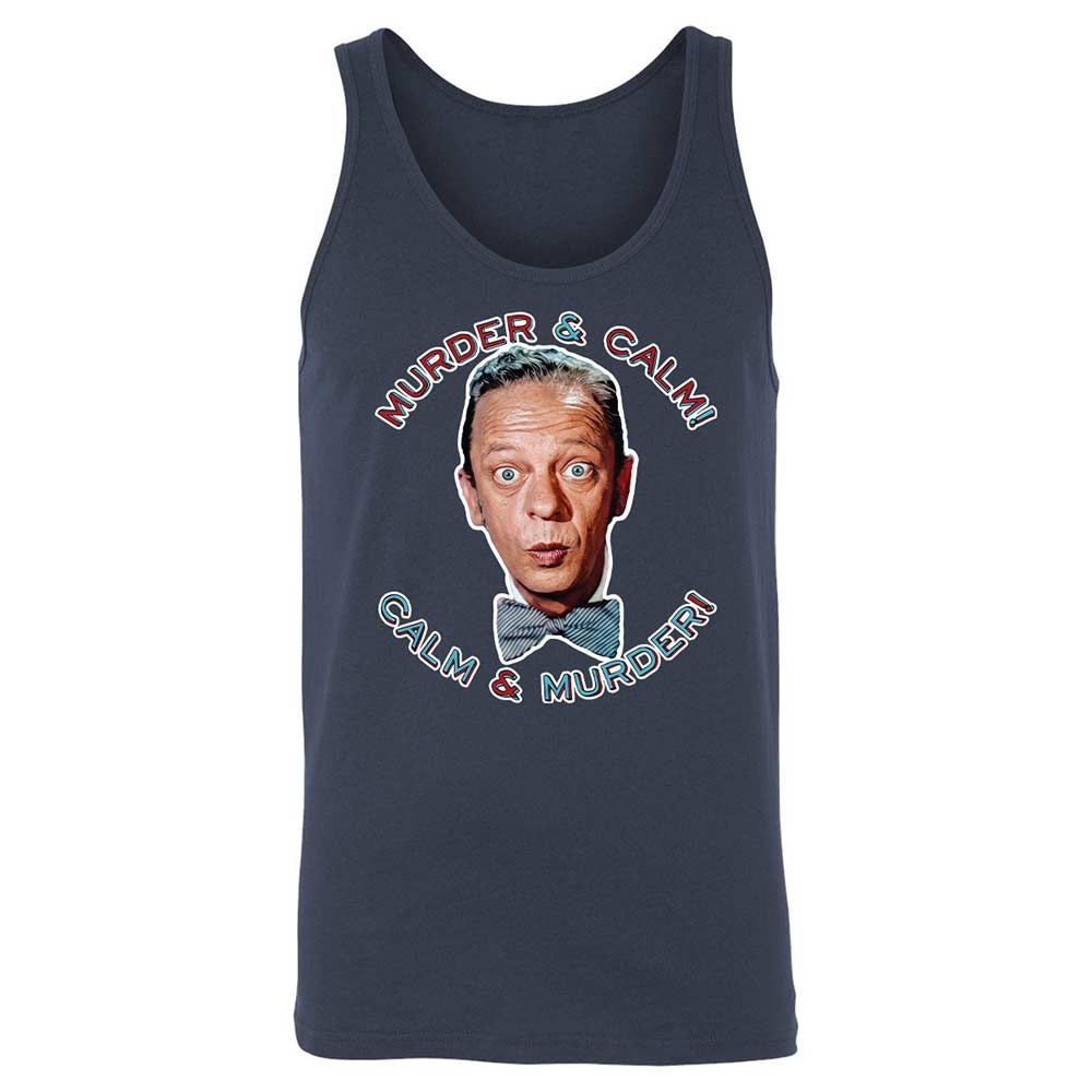 Unisex Jersey Tank - V8N3VWKJ - Navy - 2