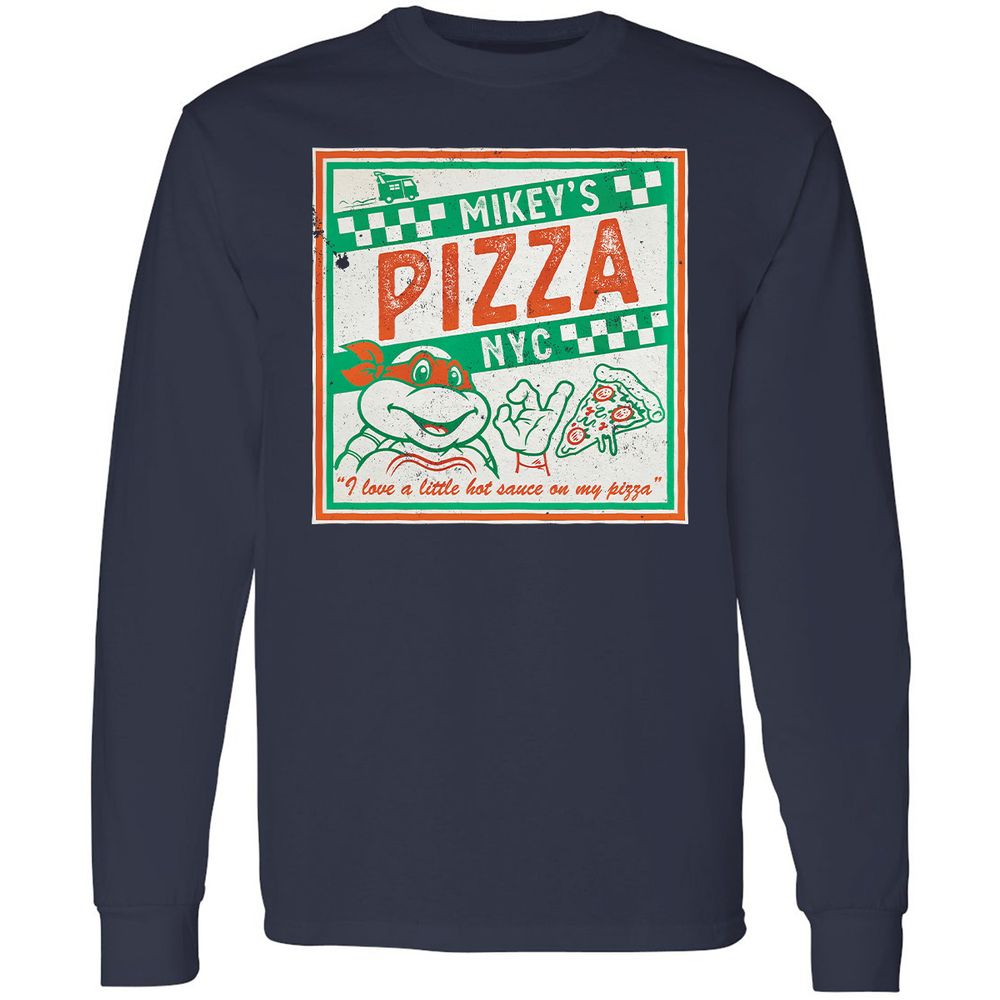 Long Sleeve T-Shirt - QAPTPJNL - Navy - 2