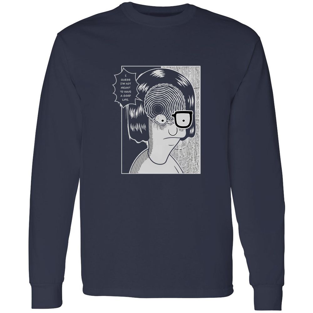 Long Sleeve T-Shirt - S4AASZAW - Navy - 2