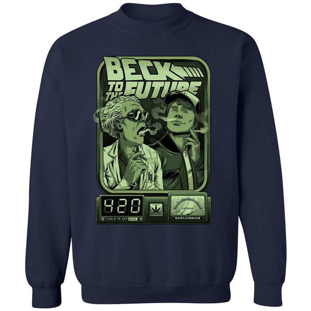 Classic Unisex Sweatshirt - MUNVRX7R - Navy - 2