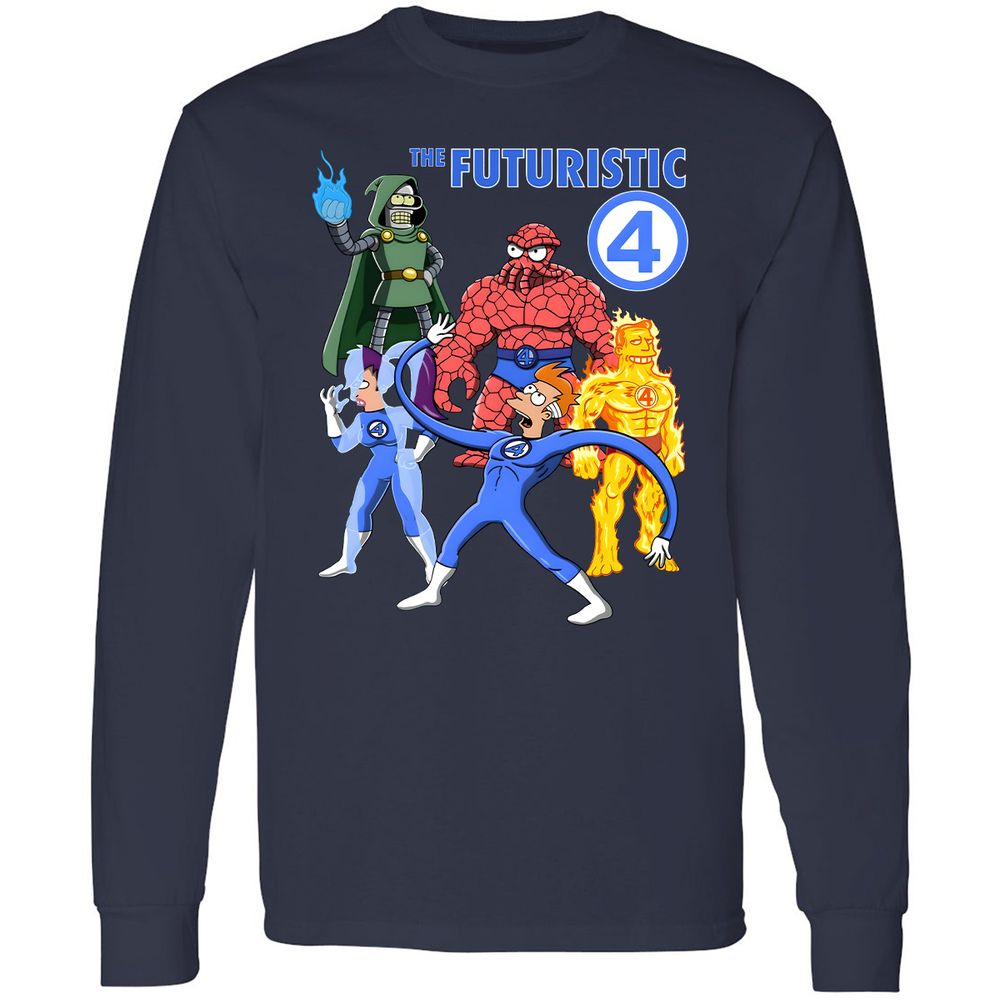 Long Sleeve T-Shirt - RXZ95WC1 - Navy - 2