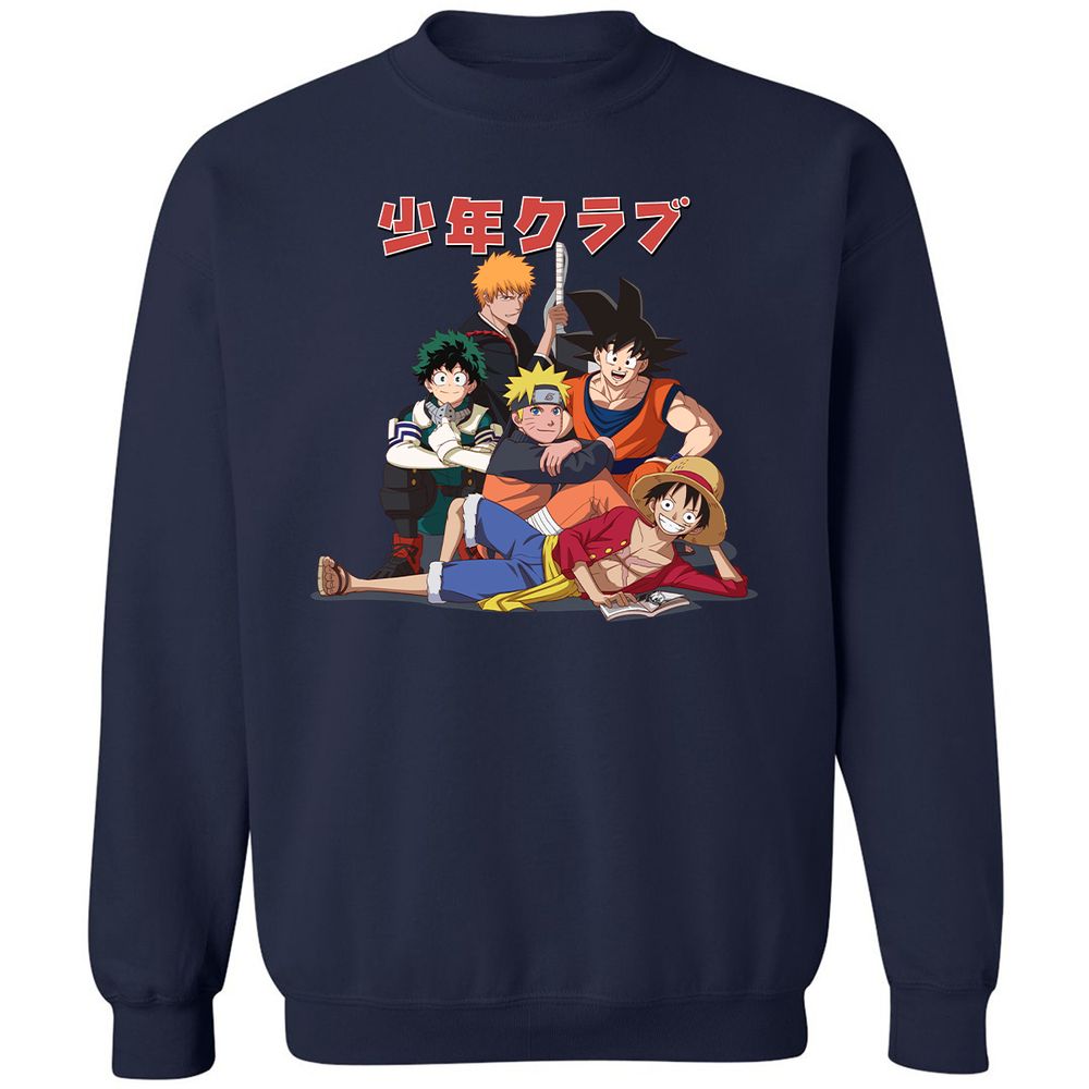 Classic Unisex Sweatshirt - C9D57ZDQ - Navy - 2