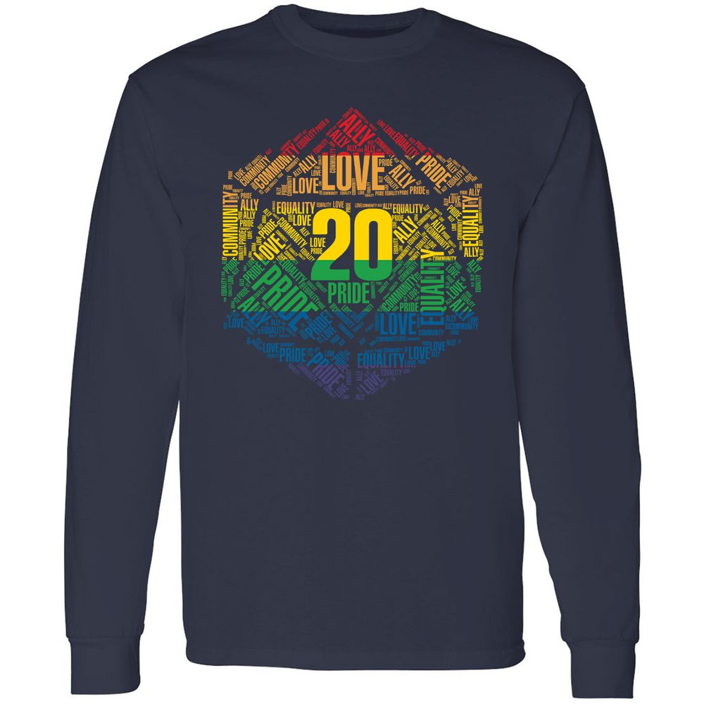 Long Sleeve T-Shirt - 6QGRK3EY - Navy - 2