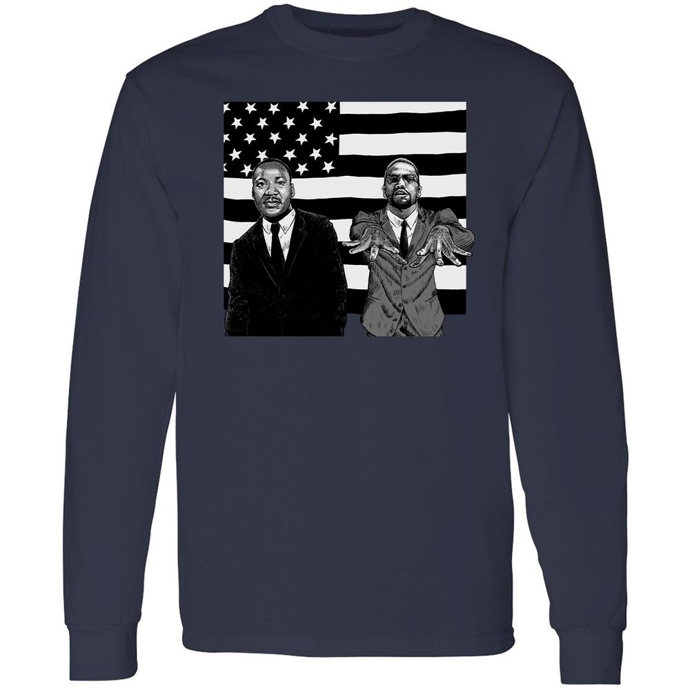 Long Sleeve T-Shirt - F1DZN79P - Navy - 2