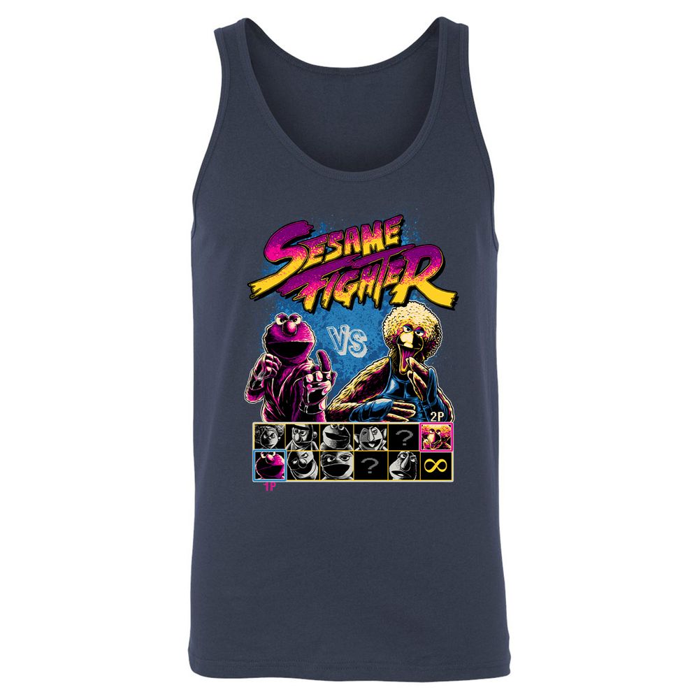 Unisex Jersey Tank - M5RJCC1D - Navy - 2