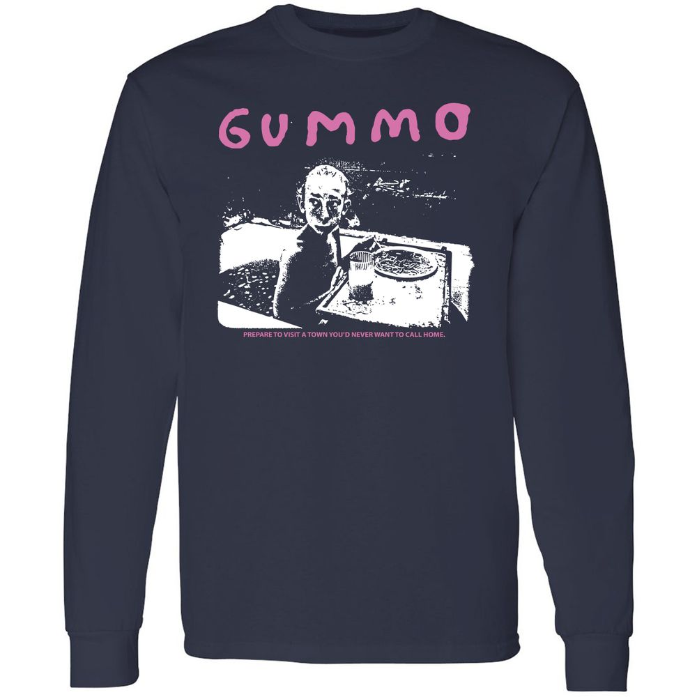 Long Sleeve T-Shirt - 856F7CHC - Navy - 2