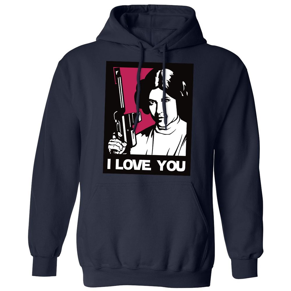 Classic Unisex Hoodie - L3XGSZ5A - Navy - 2