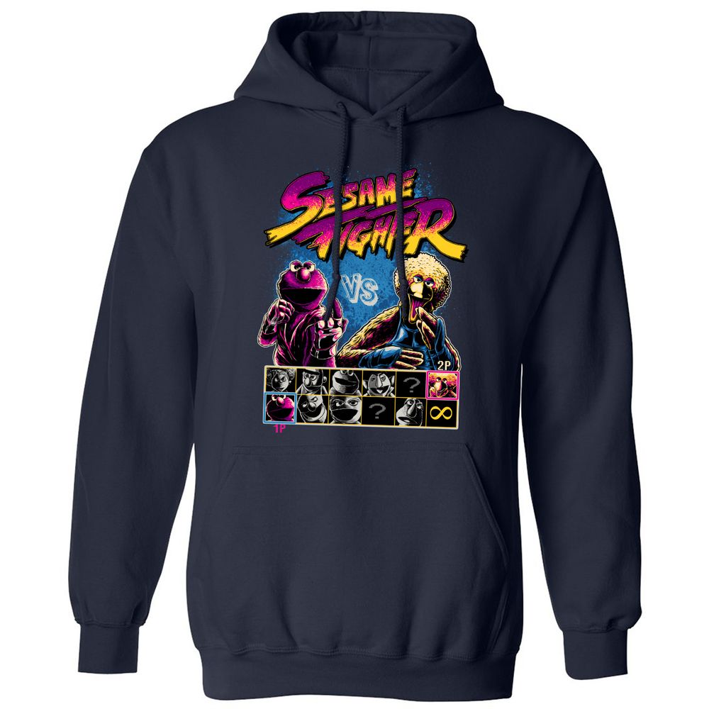 Classic Unisex Hoodie - WTE5XAFT - Navy - 2