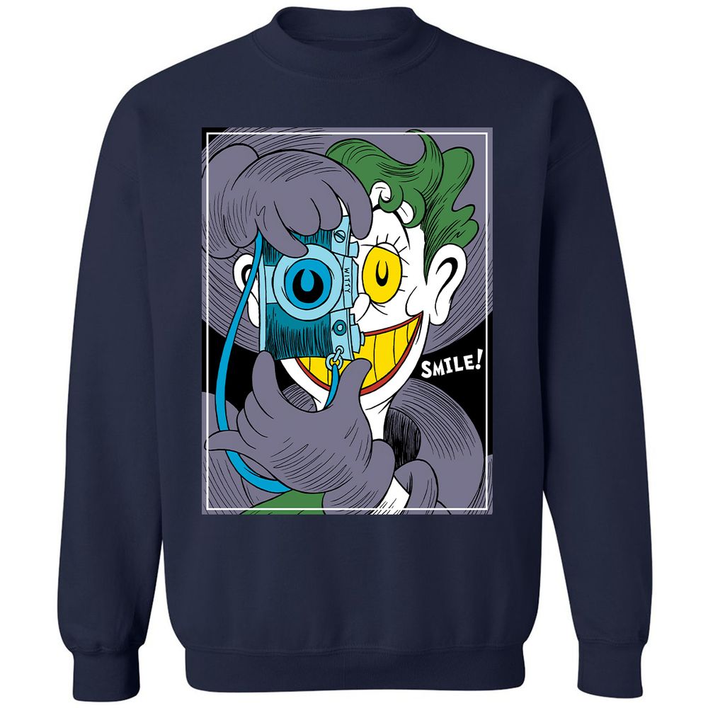 Classic Unisex Sweatshirt - ERYK36SR - Navy - 2
