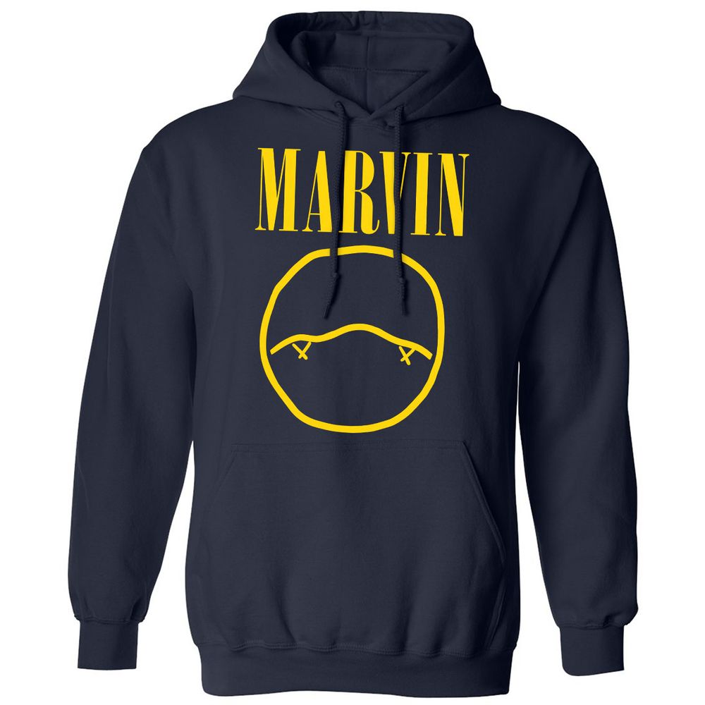Classic Unisex Hoodie - NMEHCDZG - Navy - 2