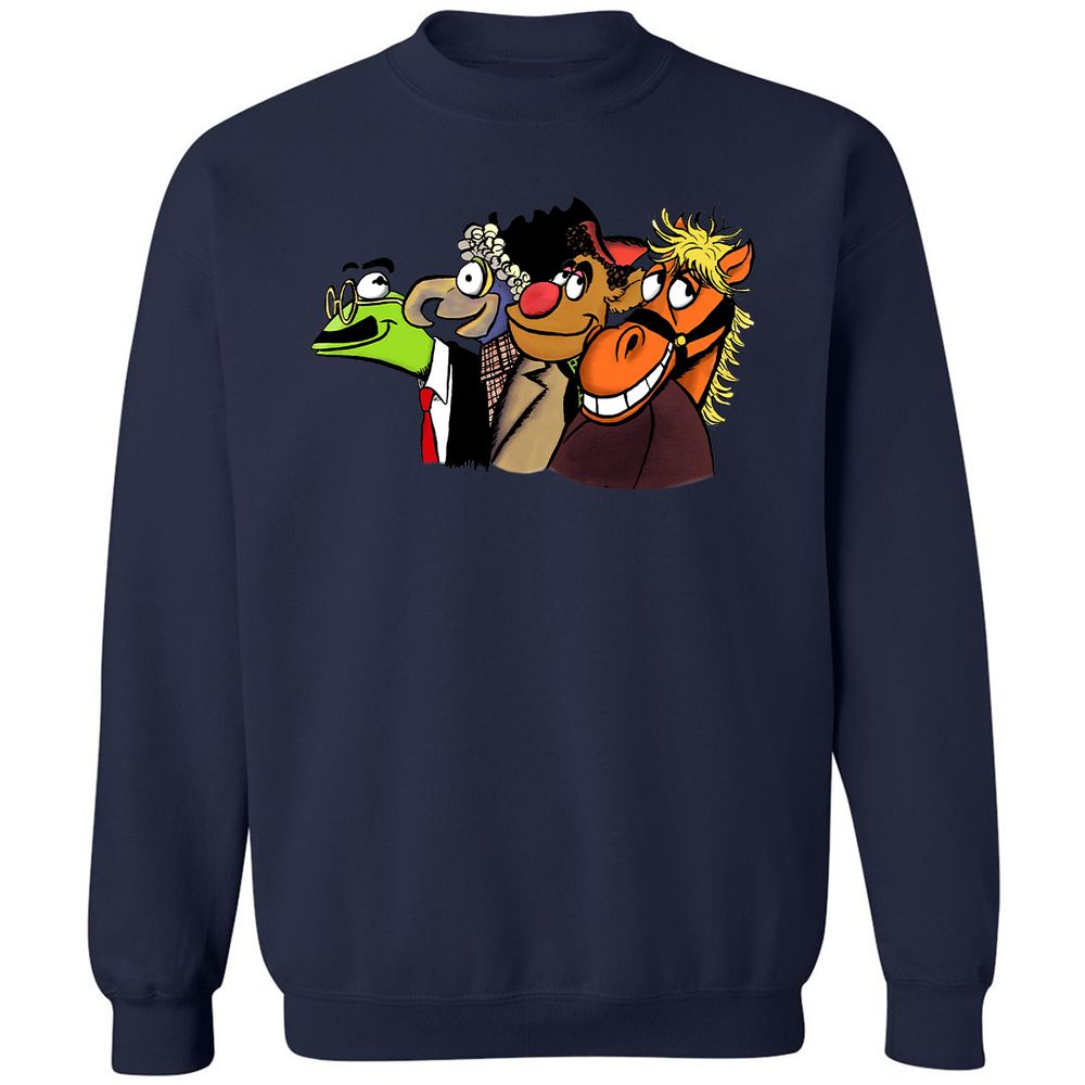 Classic Unisex Sweatshirt - 5V3D8WXD - Navy - 2