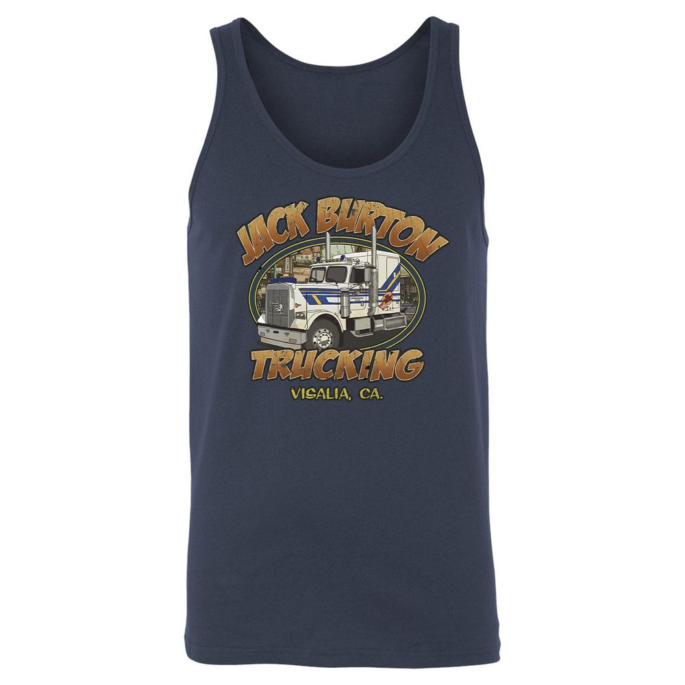 Unisex Jersey Tank - 66PFEGV2 - Navy - 2