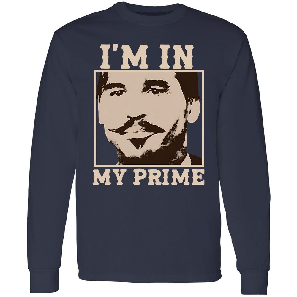 Long Sleeve T-Shirt - D7L64FH3 - Navy - 2