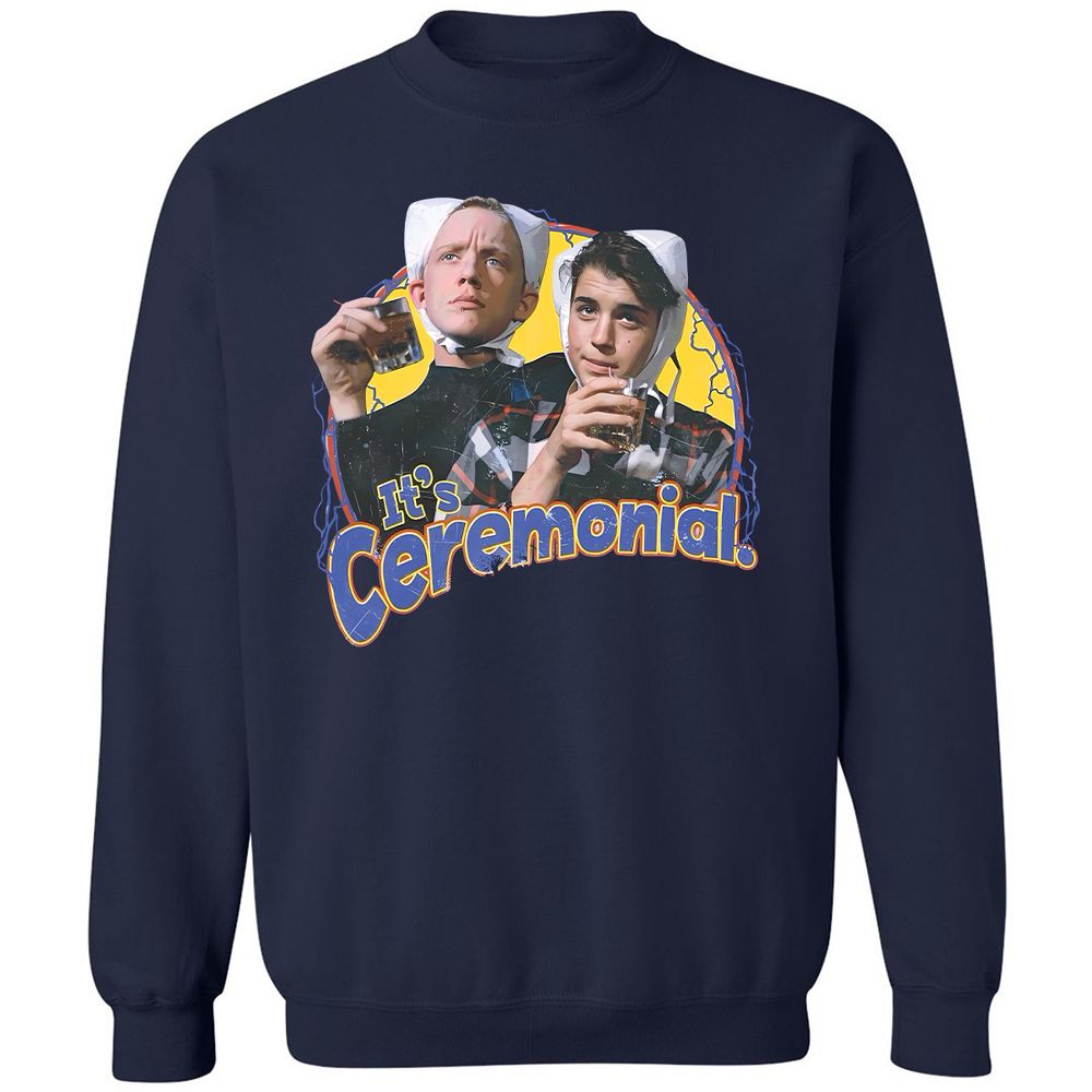 Classic Unisex Sweatshirt - DJWZQ6UU - Navy - 2