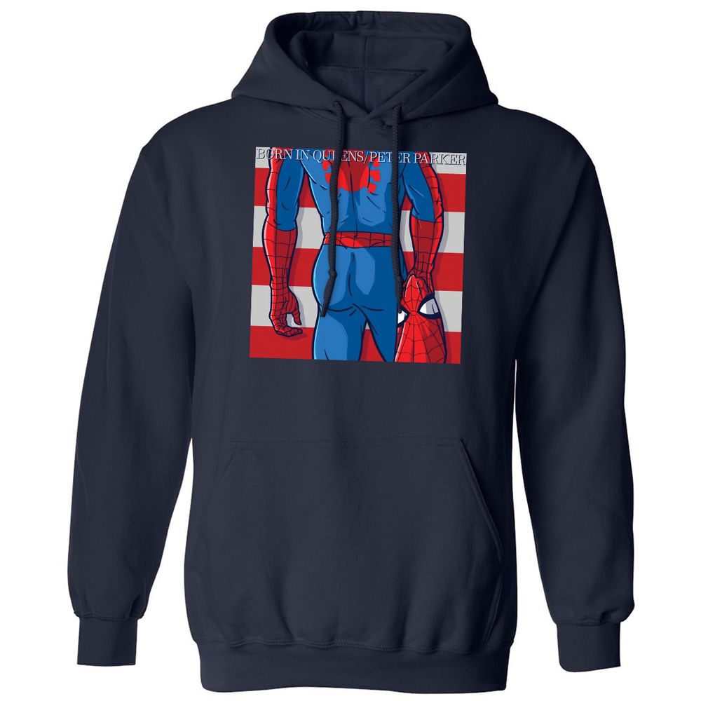 Classic Unisex Hoodie - E819LDEZ - Navy - 2