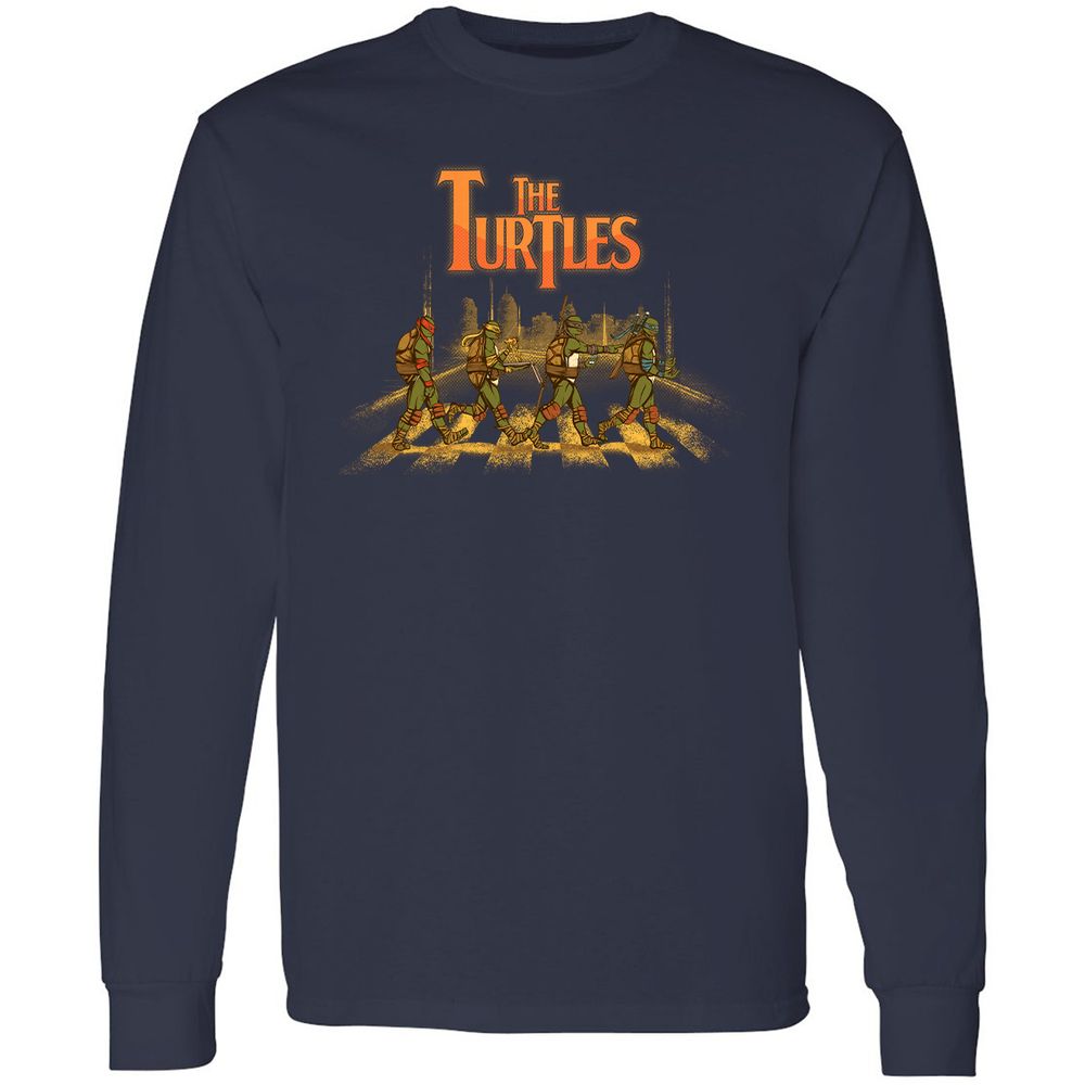 Long Sleeve T-Shirt - 761F6B8R - Navy - 2