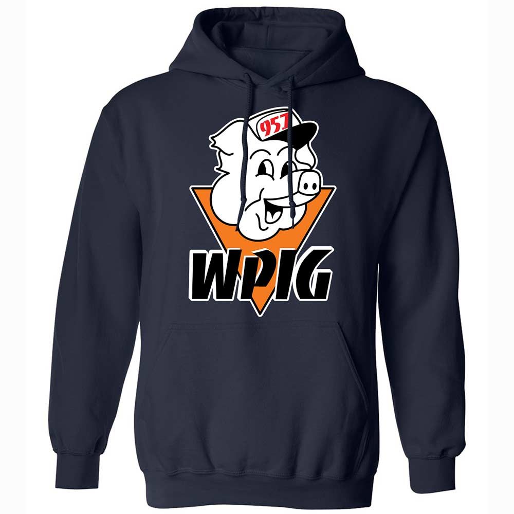 Wpig 95.7 Radio Station - Navy - 2
