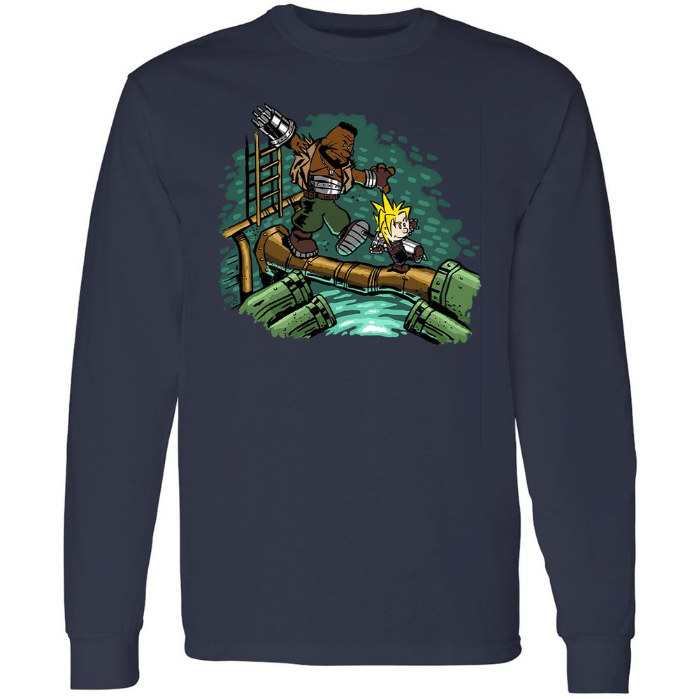 Long Sleeve T-Shirt - 4ZWFUU8Z - Navy - 2