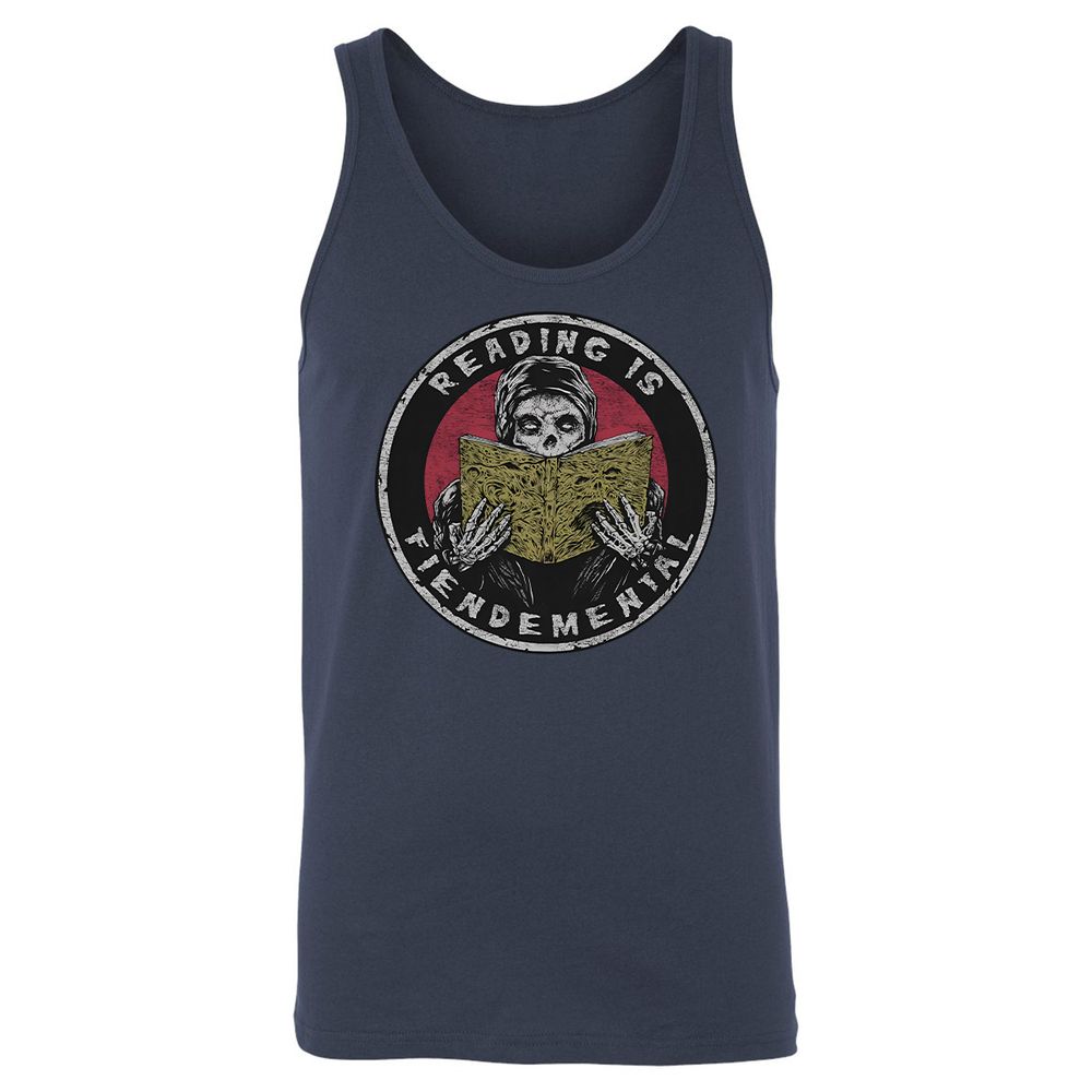 Reading Is Fiendemental - Navy - 2