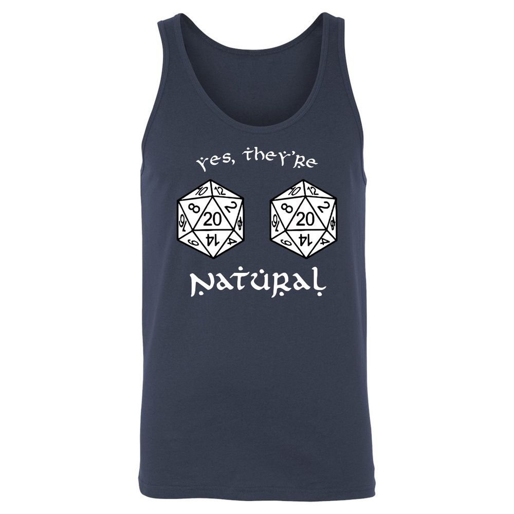 Unisex Jersey Tank - AH5K1B8A - Navy - 2