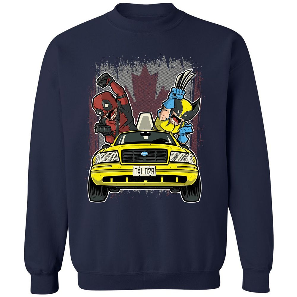 Classic Unisex Sweatshirt - QWCKBJBJ - Navy - 2