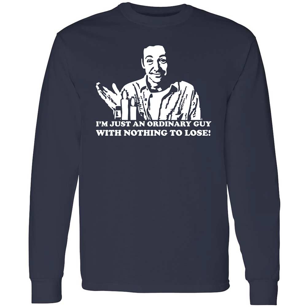 Long Sleeve T-Shirt - W7786DGC - Navy - 2