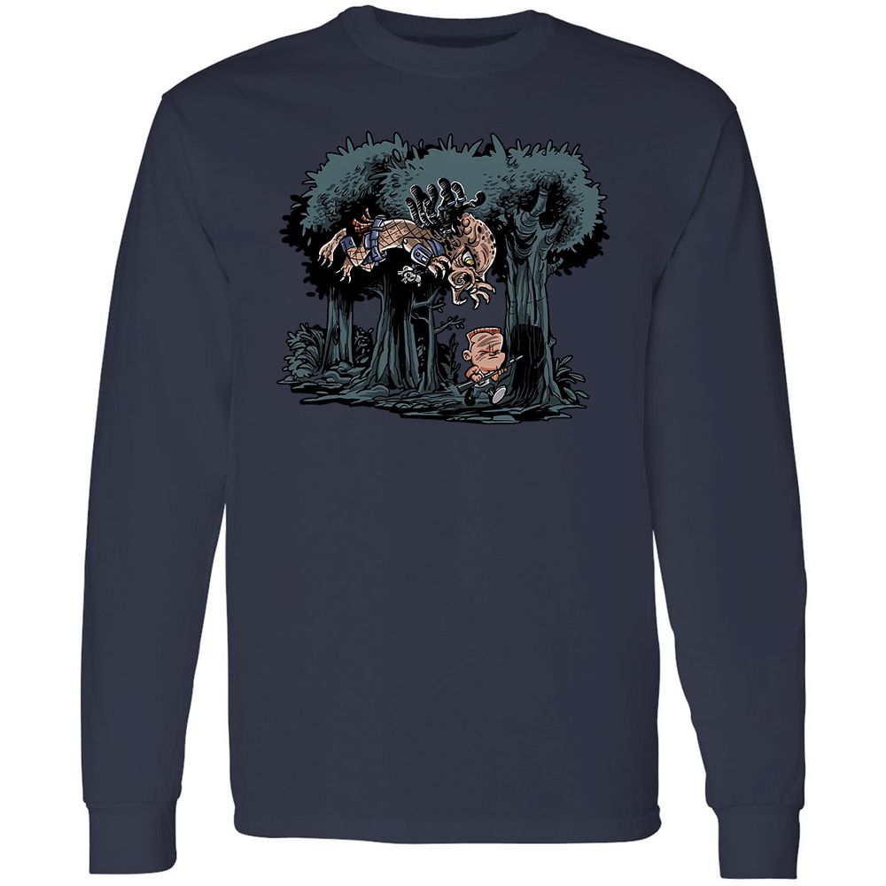 Long Sleeve T-Shirt - S1GFLMPH - Navy - 2