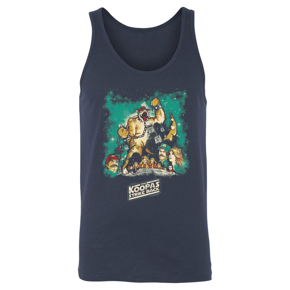 Unisex Jersey Tank - 4QTYW4KX - Navy - 2