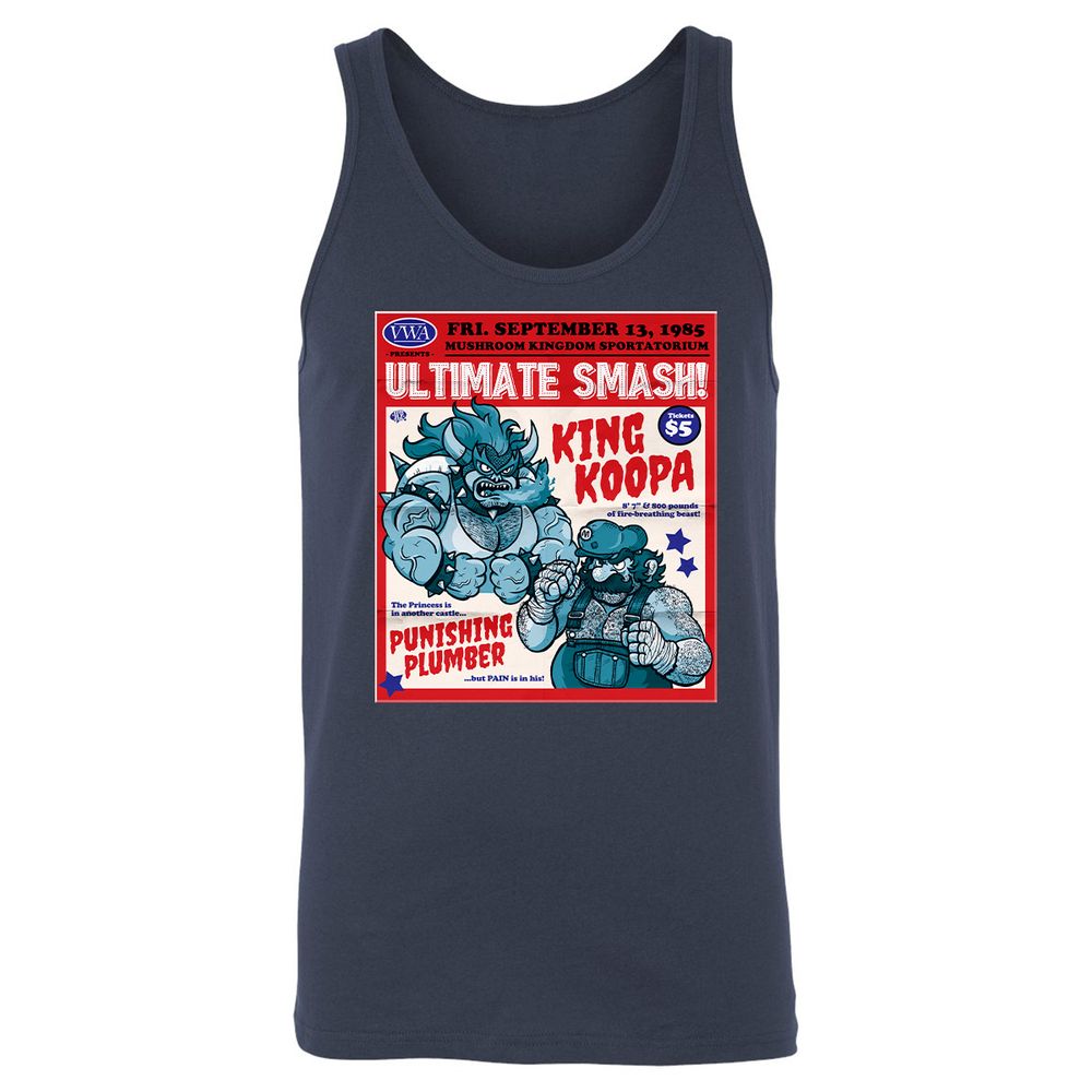 Unisex Jersey Tank - JTQV3BXQ - Navy - 2