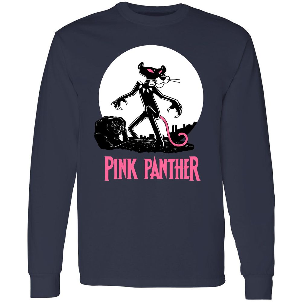 Long Sleeve T-Shirt - METH9LUB - Navy - 2