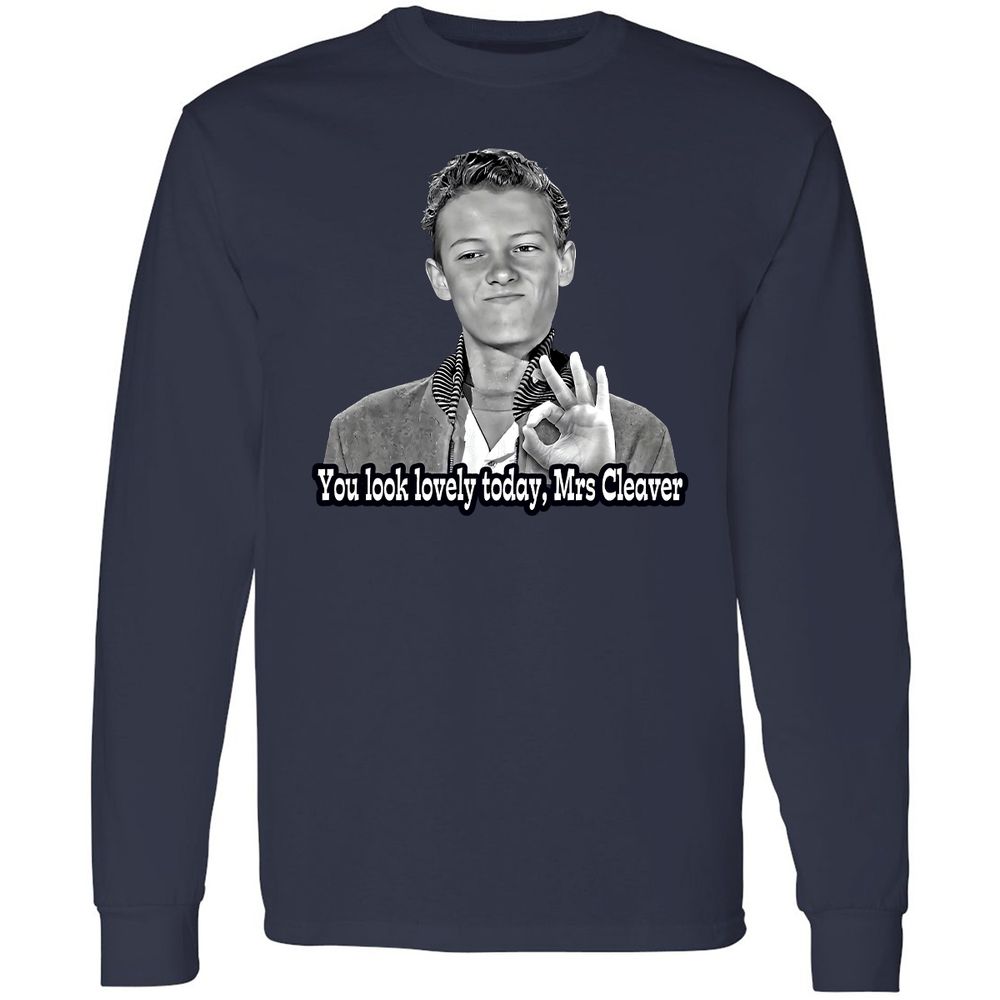 Long Sleeve T-Shirt - 9HQT5XKH - Navy - 2