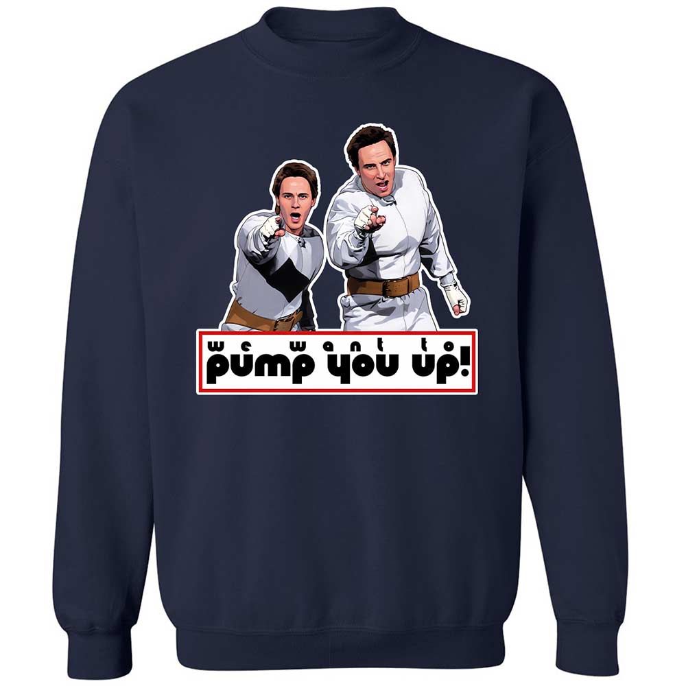 We Want To Pump You Up - Navy - 2