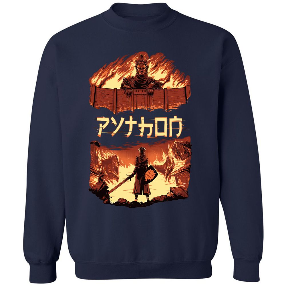 Classic Unisex Sweatshirt - WDL86W9L - Navy - 2