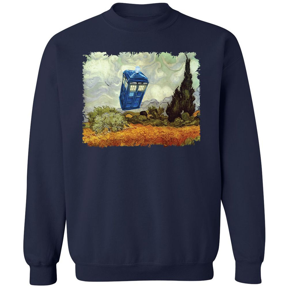 Classic Unisex Sweatshirt - RAZPM3KF - Navy - 2