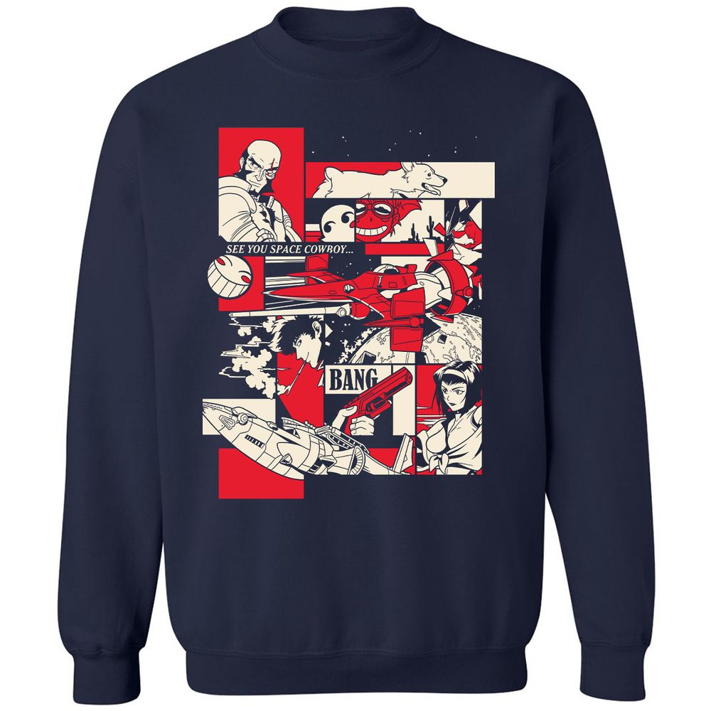 Classic Unisex Sweatshirt - TTPSAG4F - Navy - 2