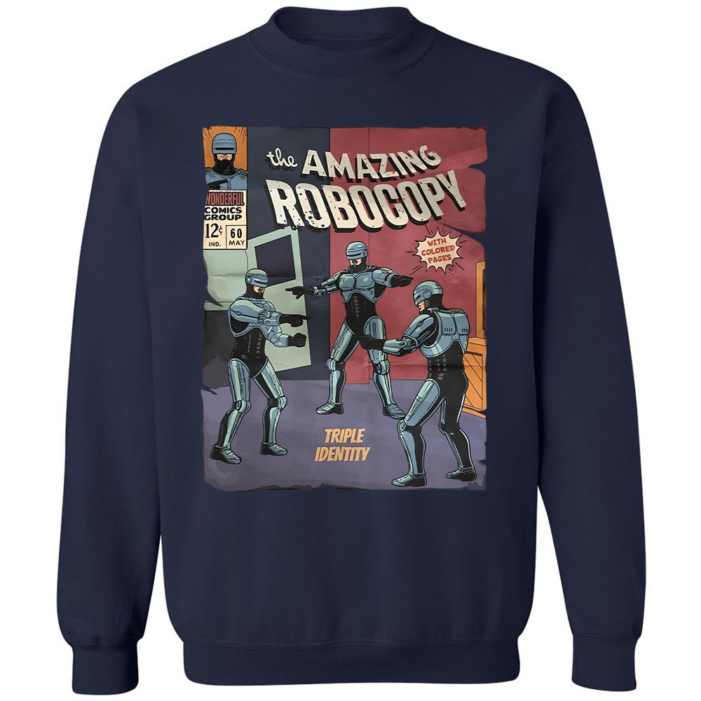 Classic Unisex Sweatshirt - 83CU8FFU - Navy - 2