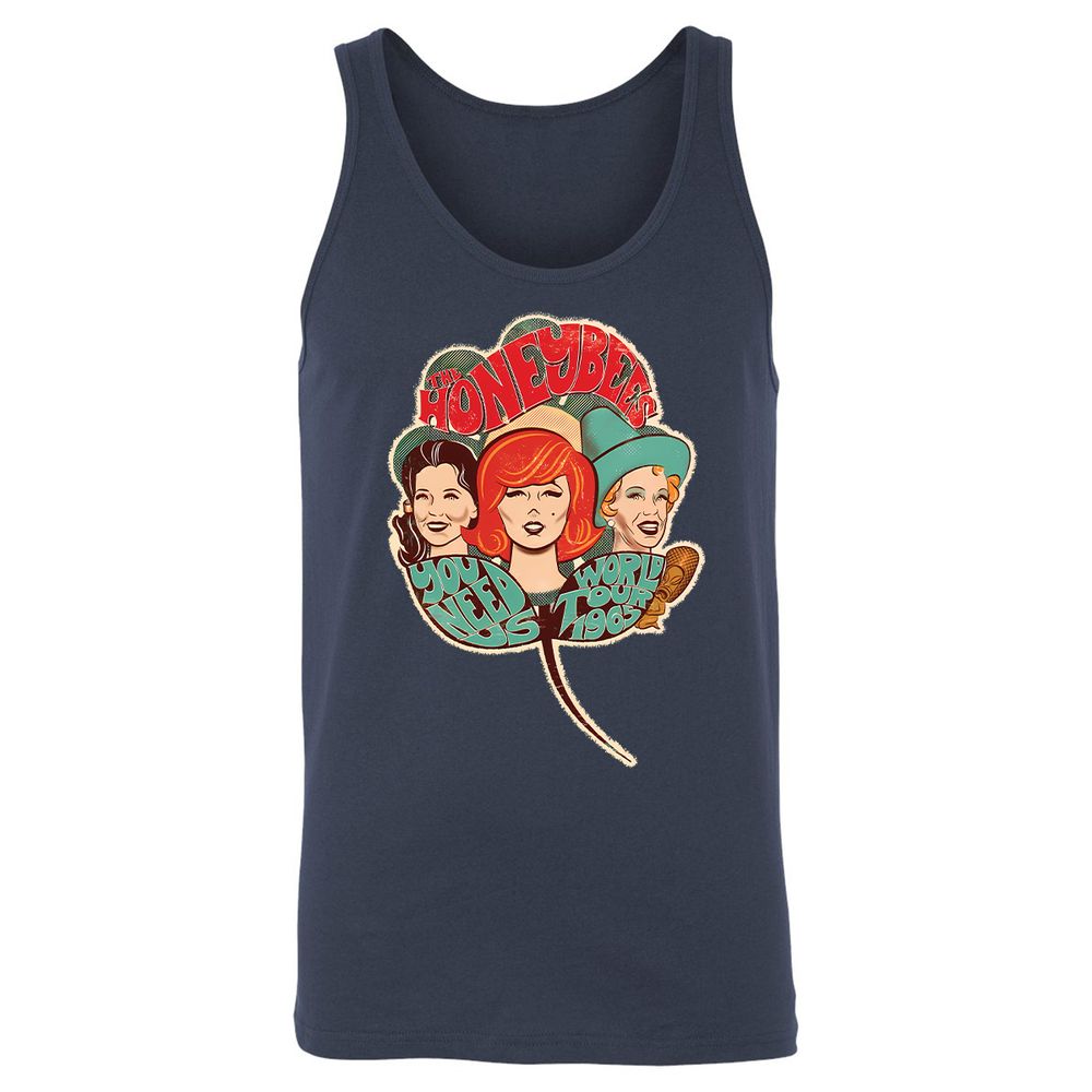Unisex Jersey Tank - LBYYXZDW - Navy - 2