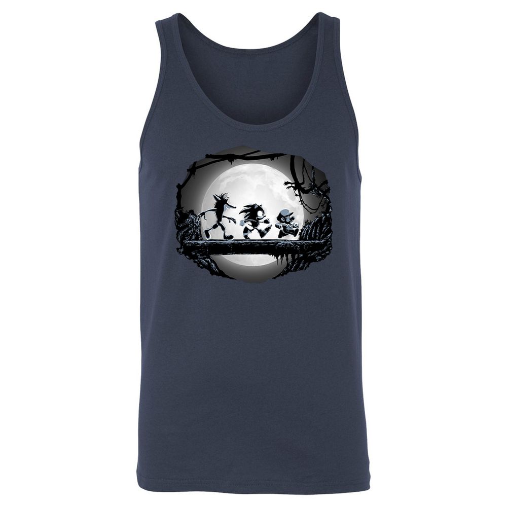 Unisex Jersey Tank - TK734FD7 - Navy - 2