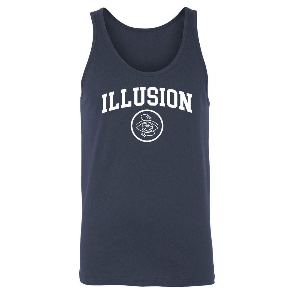 Unisex Jersey Tank - B48FYQXF - Navy - 2